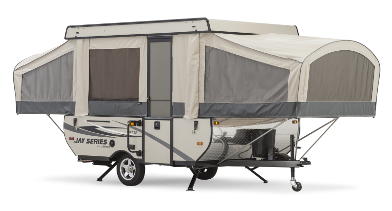 Folding camper trailer