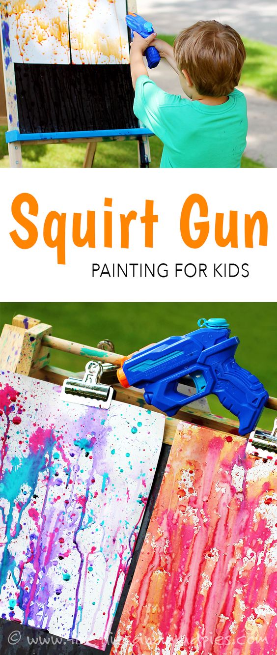 squirt gun art